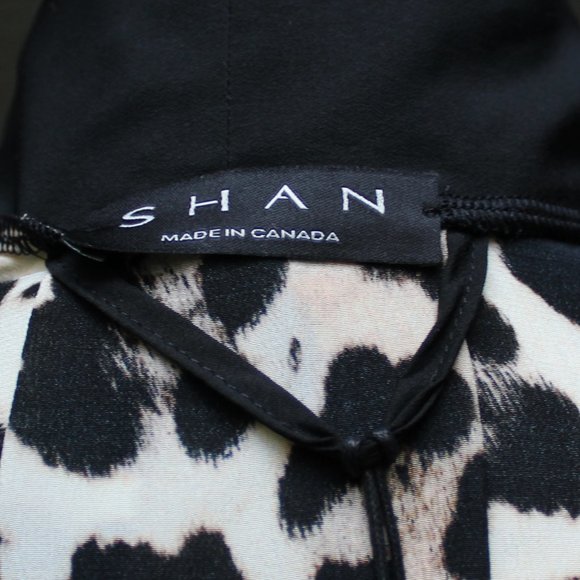SHAN animal print robe/loungewear - NWT